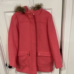 Pink JCREW wool jacket